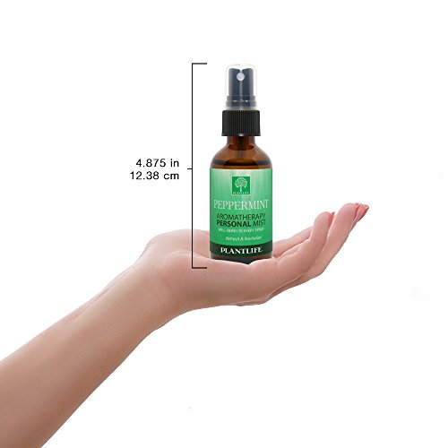 Plantlife Peppermint Mist Face And Body Spray - Straight From The Plant 100% Pure Therapeutic Grade - Take With You Everywhere - Made In California 2 Oz #TOP3