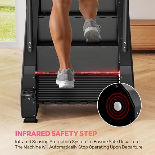 Image of T1 Stair Stepper Machine, 550Lbs Commercial Grade Stair Climber for Home with 15 Resistance Level and LED Screen, Stepmill Exercise Machine for Cardio and Full Body Workouts, 24-164 Steps /Min