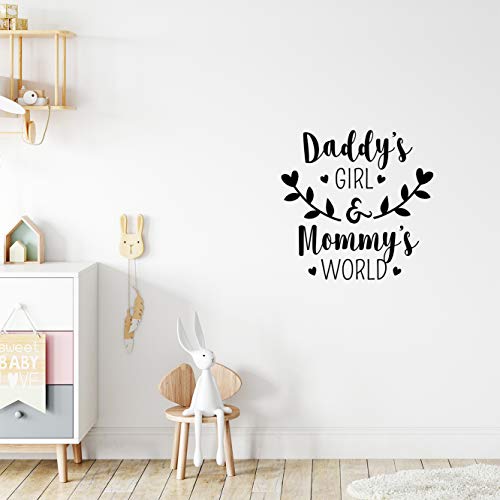 Vinilo decorativo adhesivo con frase para pared 23x22.5 pulg miniatura 2