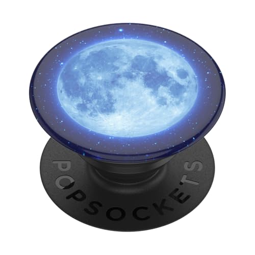 Image of PopSockets PopGrip with Extended Kickstand Pop Grip - Over The Moon