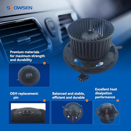 Image of SHOWSEN 700218 Blower Motor for 2007-2017 BMW 128i 328i 325xi 330i M3 X3 Z4