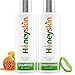 Hair Growth Shampoo and Conditioner Set - with Manuka Honey, Aloe Vera and Coconut Oil - for Frizzy, Itchy and Dry Scalp - Hair Loss and Thinning Treatment - Paraben and Sulfate Free (16oz)