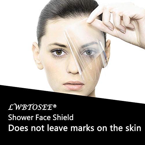 100pcs face shields for shower,hairspray,haircut