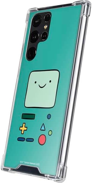 Skinit Clear Phone Case Compatible with Galaxy S24 Ultra - Officially Licensed Adult Swim Adventure Time BMO Design