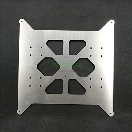 Fevas FLSUN I3 Plus Upgrade Aluminum Y Carriage Heated Bed Base Plate 3mm Thick 3D Printer Parts