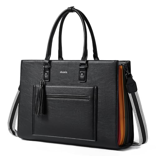 Bolso Tote para Laptop 15.7" impermeable piel mujer miniatura 1