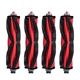 Compatibile for Roborock Q7 M5+ M5 Q7T+ Q7B L5 L5+ Q7 TF TF+ Robot Aspirapolvere Spazzola principale Rullo Parti di ricambio Set di accessori(4PCS)