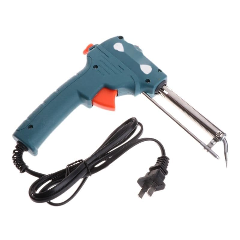 220V 60W Automatic Send Tin Electric Soldering Iron Rework Station Desoldering Pump Welding Tool Solder Wire image 4