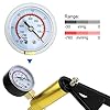 Awsuc Brake Bleeding Kit Vacuum Pump Pressure Tester Gauge Set, Brake Bleeder Kit Hand Held Pressure Vacuum Pump Tester, Manual Brake Clutch System Fluid Bleed Kit One Man for Car Motorcycle Motorbike #5