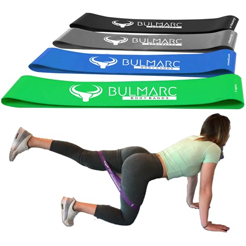 Image of Resistance Bands Mini Loop Exercise Bands Sliding Discs 70+ Exercises eBook Heavy Fitness Workout Men Women Toning Booty Hips Glutes Thighs