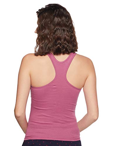 Image of Van Heusen Women's Racerback 100% Cotton Tank Top | Super Combed Cotton | Breathable Fabric | Anti-Bacterial Tech | Color Fresh Technology | Keeps You Fresh | Sweat Absorbent | Everyday Comfort | Style 11202 | Available in Pack of 1 & 2