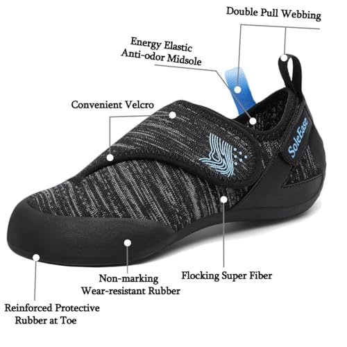 Climbing Shoes for Men Women Slip-Resistant Lightweight Bouldering Shoes with Breathable Upper4