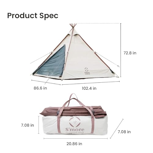 Carpa S'more A-Base 4 Estaciones para Camping Familiar miniatura 5