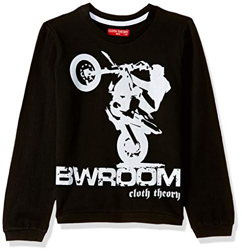 Image of Cloth Theory Boy's Cotton Crew Neck Sweatshirt