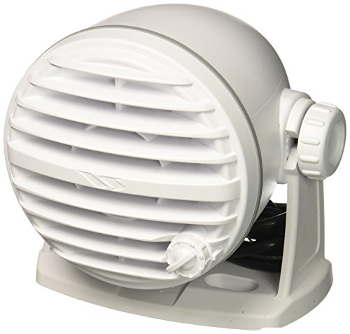 Best Cyber Monday 🔥 STANDARD HORIZON MLS-310W White External Speaker with Amplifier