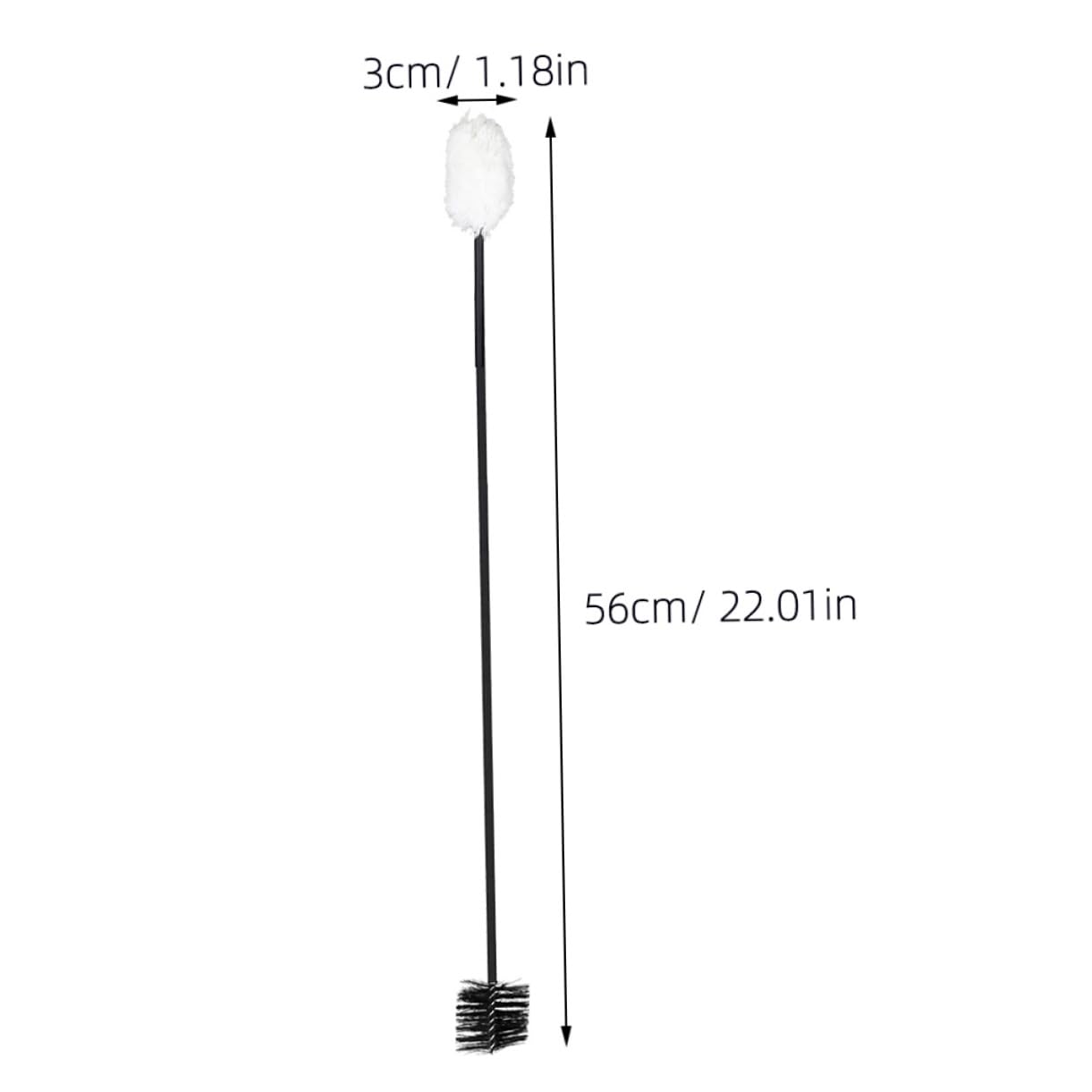 SUPVOX Double-ended Saxophone Brush Set Flute Cleaning Brush Clarinet Trumpet Piccolo Brush Instrument Care Kit