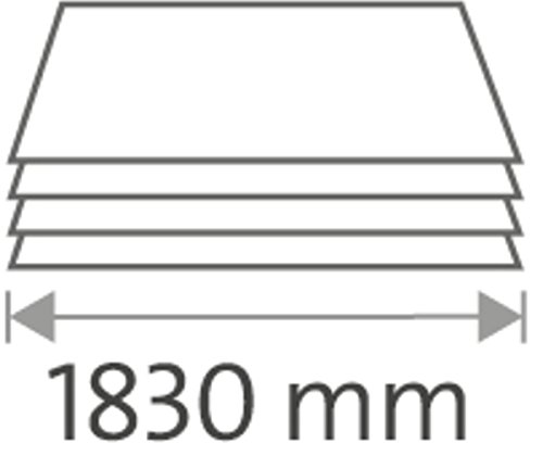 Dahle 472S Large Format Premium Rolling Trimmer With Stand, 72" Cut Length, 12 Sheets Capacity, Self-Sharpening Blade Cuts In Both Directions, Sturdy Metal Base With Preprinted Guides #TOP5