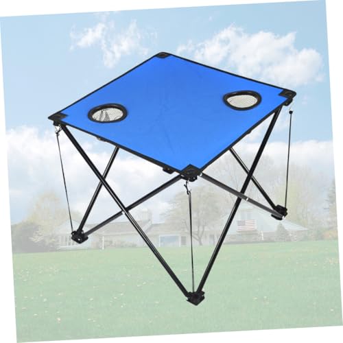 Table pliante de camping stable anti-renversement pour bureau d'appoint extérieur