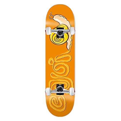 Enjoi Skateboard Assembly Snail Trail Orange 7.5" X 31.1" Complete #TOP14