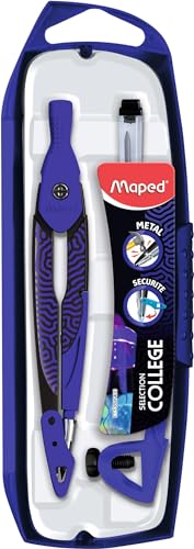Maped Open Deepsea Paradise Compas - Compas Mine + 1 Estuche Mine + 1 Anillo - Excelente agarre - Ideal para la universidad