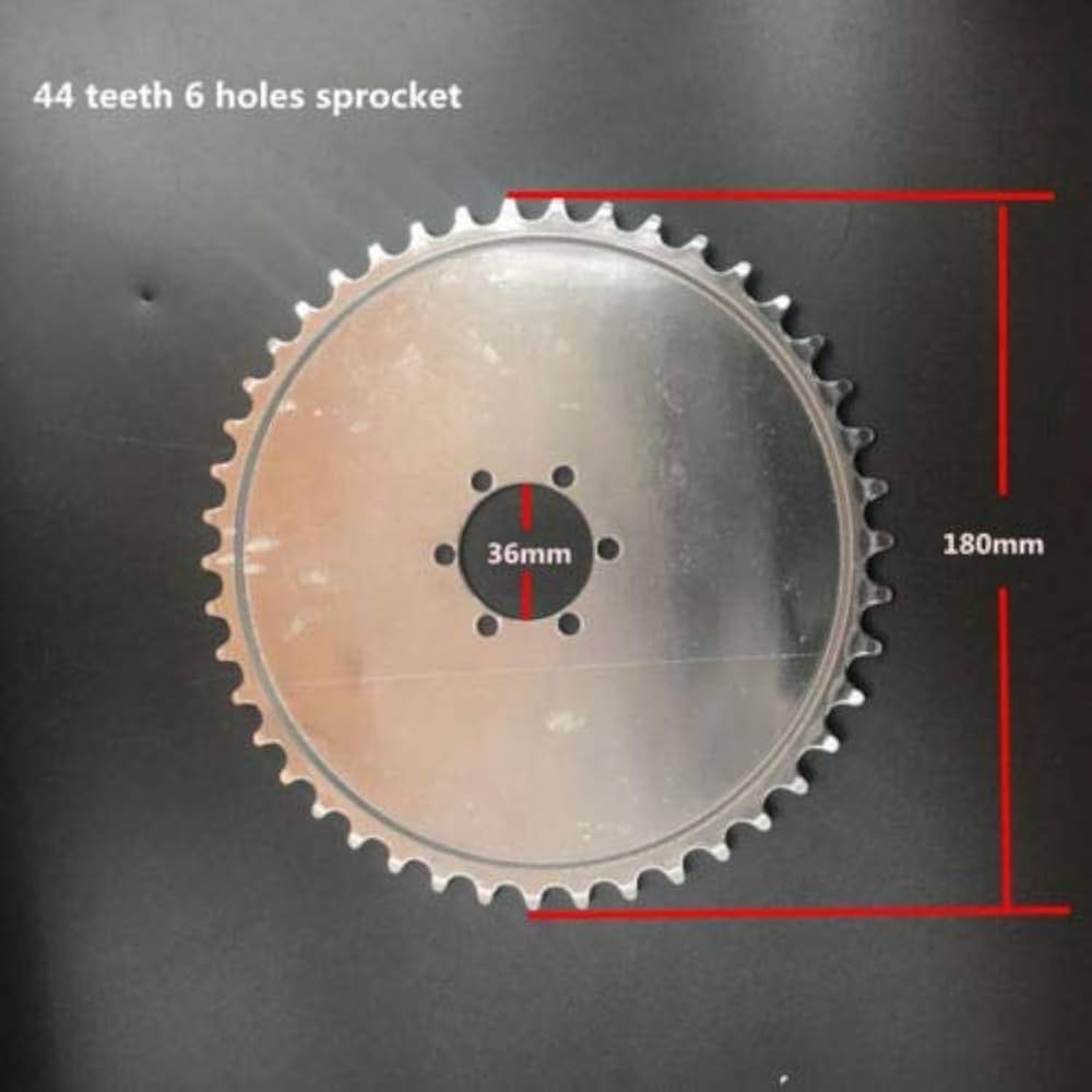 Amazon.com: High Performance 44 Teeth Sprocket with 6 Holes