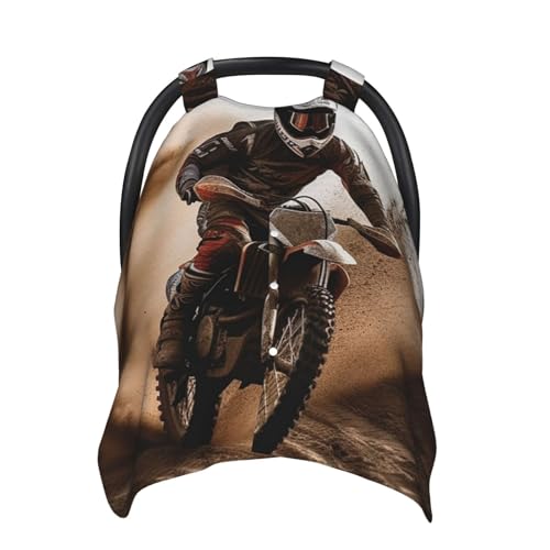 Housse de siège auto bébé motocross protège de la lumière et du vent