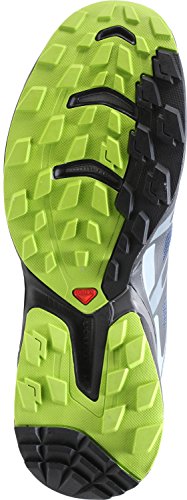 Salomon L38155500, Zapatillas de Trail Running Hombre, Azul (Slateblue/Light Onix/Granny Green), 46 EU