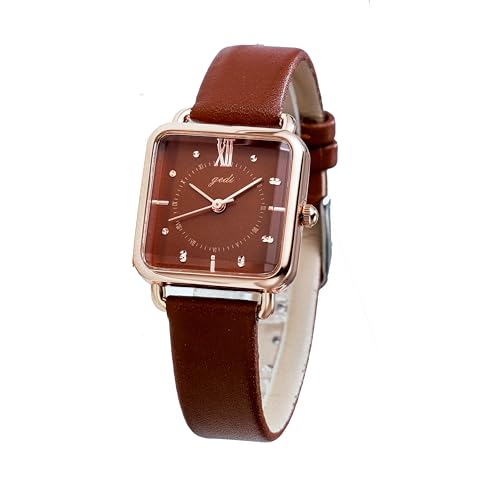 Montre bracelet femme TOOCAT chic et carrée au boîtier ultra-mince