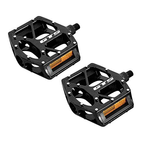 Pedal Gts Alumínio Plataforma 9/16 Inglês Preto