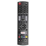 New GJ221-C Remote Control Compatible with Sharp Aquos LCD TV LC-32LE653U LC-40LE653U LC-43LE653U LC-48LE653U LC-55LE653U LC-65LE654U LC32LE653U LC40LE653U LC43LE653U LC48LE653U LC55LE653U LC65LE654U