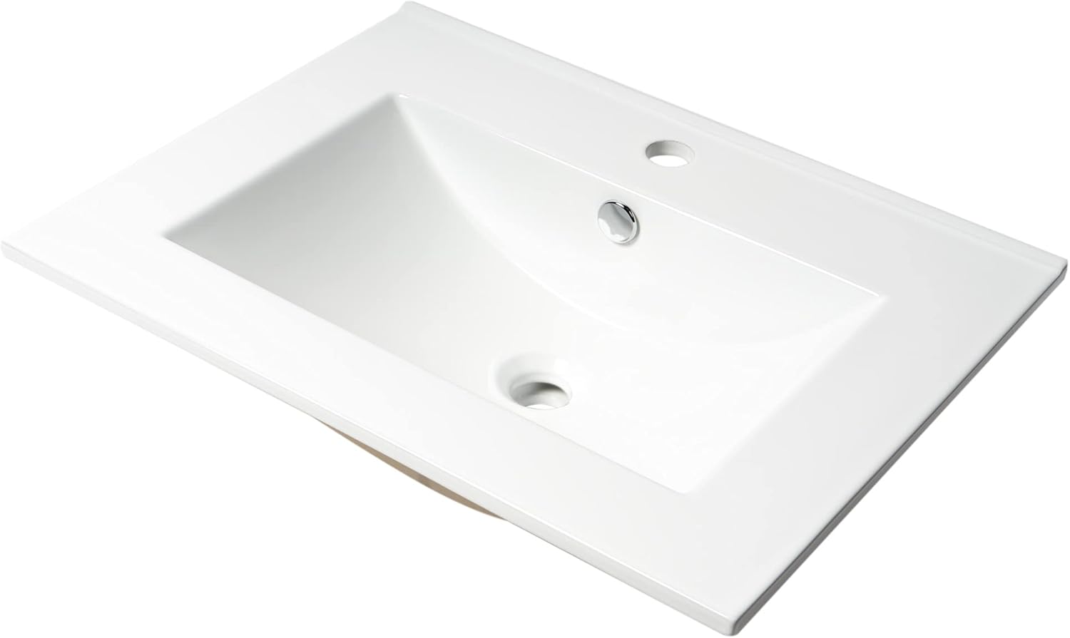 ALFI brand ABC803 Bathroom Sink, White