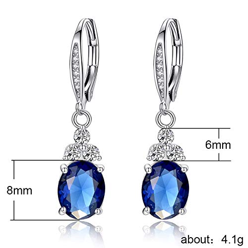 Boucles d'oreilles anti-allergie en argent 925 contre les irritations - 3