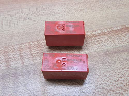 TE CONNECTIVITY / SCHRACK RT424024 POWER RELAY, DPDT, 24VDC, 8A, PC BOARD