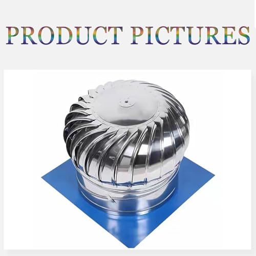 Ventilateur de toit et évent d'aération pour extraction éolienne - 6