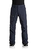 Soporte para pasaporte. Quiksilver Snow - Pantalón para hombre (talla 17), color negro y verde - Azul - X-Large