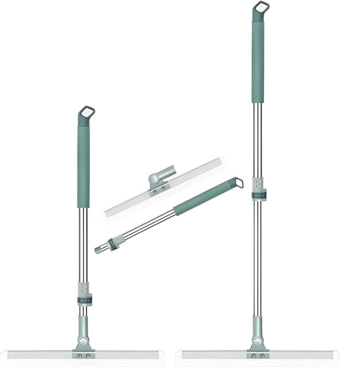 Padchaaya 50 Inch Magic Broom Silicon Floor Wiper 180 Degree Rotating Squeegee Broom for Cleaning Silicon Rubber Floor Scrubber for Home Garage Bathroom Tile Marble Glass Window Cleaning