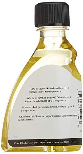 Óleo de Linhaça Refinado 250ml Winsor & Newton