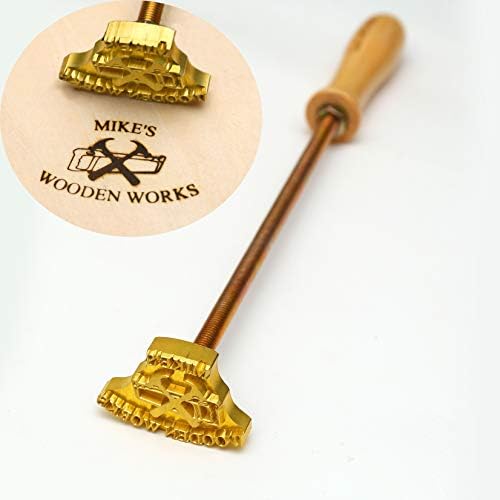 Custom Logo Wood Branding Iron,Durable Leather Branding Iron Stamp,Wood Branding Iron/Wedding Gift,Handcrafted Design,Woodworking Design