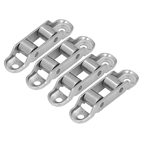 Leise Gleitrolle, geräuscharmer Edelstahl, 4-teilige Doppelantriebsrolle, einfach zu installieren für Tür und Fenster