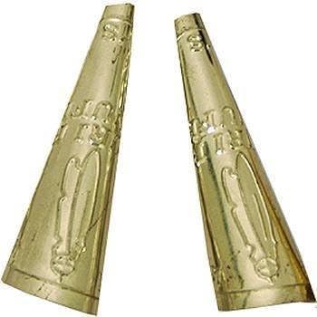 25 Silver Jingle Dress Cones Large Adult 2 1/2" Regalia POW Wow Native Dance Crafts