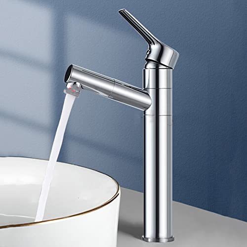 Robinet de bassin pour évier de salle de bain moderne et routine bien-être