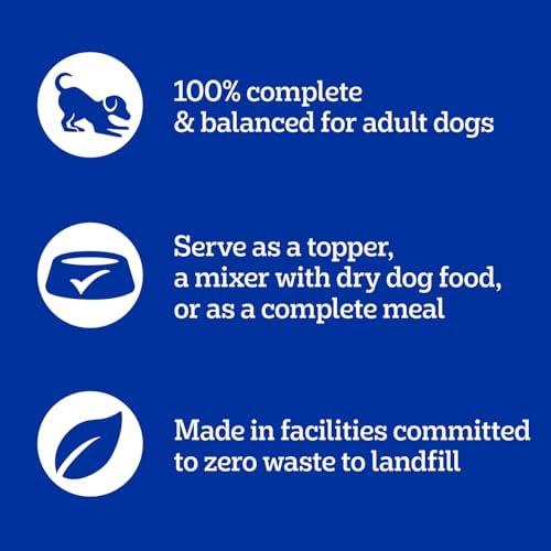 PEDIGREE CHOPPED Ground Adult Soft Wet Dog Food – Real Chicken – Filet Mignon Beef Flavour Variety Pack - 24x 375g (13 oz) Cans (12 Chicken, 12 Beef) - Image 4