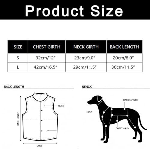 Haustier-Sherpa-Fleece-Pullover Winterjacke Welpen Yorkie Chihuahua Warme Herbst-Winterkleidung Weste Rollkragenpullover mit D-Ring Weiches Sweatshirt für Kleine Hunde Katzen (braun, S)