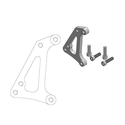 Moto Master SMR Supermoto Racing Caliper Adapter