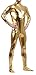 Produktbild Seeksmile Unisex Metallic Body Zentai ohne Kapuze - Gold - Large