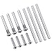 Hobbypark 4-Pack Front & Rear Aluminum Suspension Arms for Traxxas 1/10 Slash 4x4 Upgrades Compatible with Stampede 4WD, Rustler 4X4 VXL -Replaces Part 3655