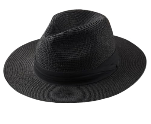 Chapeau de paille XL 61-64 cm ajustement parfait qui ne serre pas pour l'été