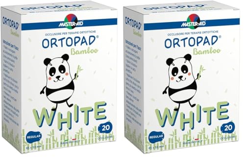 Ortopad Regular 20 Caches Oculaires Lot de 2 Peau Sensible Enfant