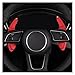 QCWLDKJRV 2pcs Aluminum Alloy Car Steering Wheel Shift Paddle Blade Shifter A3 A4L Fit for A5 A6 A7 A8