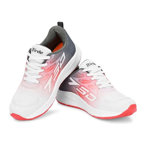 Image of Birde Men's Sports Shoes | Lightweight Running Shoes for Men | Breathable Walking Shoes with Cushioned EVA Sole | Comfortable Gym Sneakers